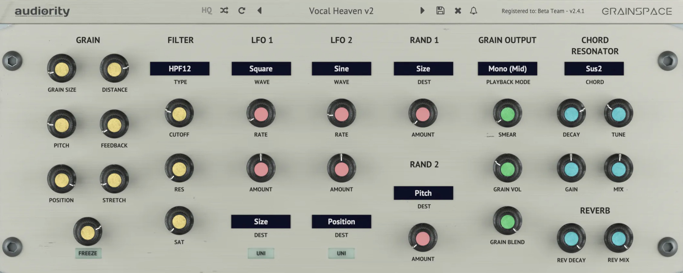 Audiority GrainSpace